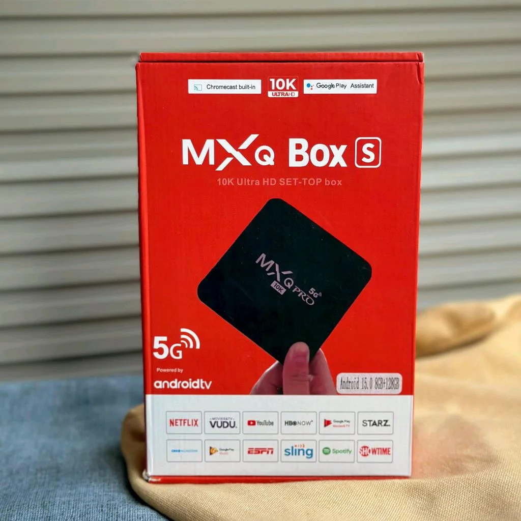 Move Box Watch Android TV Box with 5G WiFi | 4K Streaming Media Player for Smart TV
