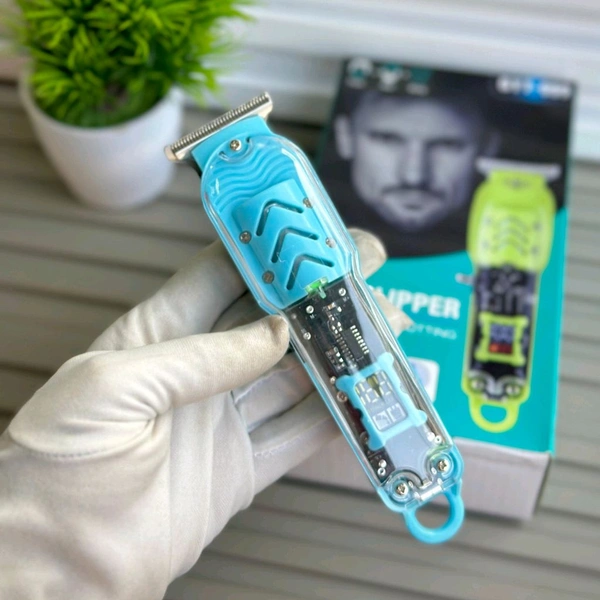 LT-808 Transparent Pro Hair Trimmer – Complete Haircut & Touch-Up Kit