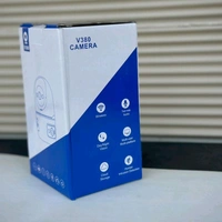 V380 Pro Dual Lans Wifi Camera 1080p Rotatable 360 | 4g Sim Support | Two Way Communication | 2 Camera Etc