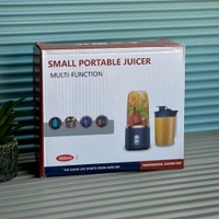 Portable Mini Blender 400ml | USB Rechargeable Personal Juicer | Multi-Function Smoothie Maker for Travel & Gym