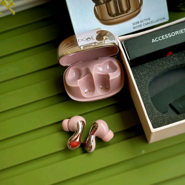 TWS True Wireless Stereo Headset, Ear Buds For IPhone/Android/iOS, Touch Contro With Charging Case, Wireless Earphones With Charging Case - Pink