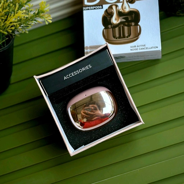 TWS True Wireless Stereo Headset, Ear Buds For IPhone/Android/iOS, Touch Contro With Charging Case, Wireless Earphones With Charging Case - Pink