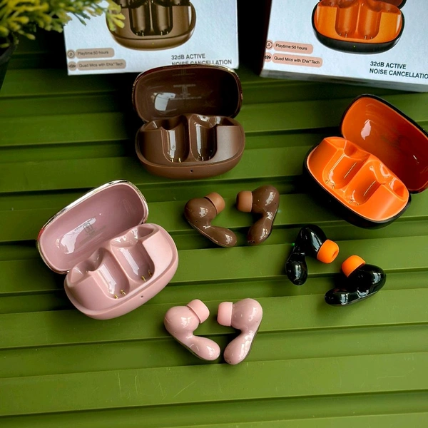 TWS True Wireless Stereo Headset, Ear Buds For IPhone/Android/iOS, Touch Contro With Charging Case, Wireless Earphones With Charging Case - Pink