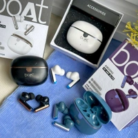 TWS True Wireless Stereo Headset, Ear Buds For IPhone/Android/iOS, Touch Contro With Charging Case, Wireless Earphones With Charging Case - Blue