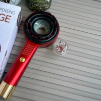 Electric Scalp Massage Comb – With Vibration & LED Therapy (Pack Of 1) - Red