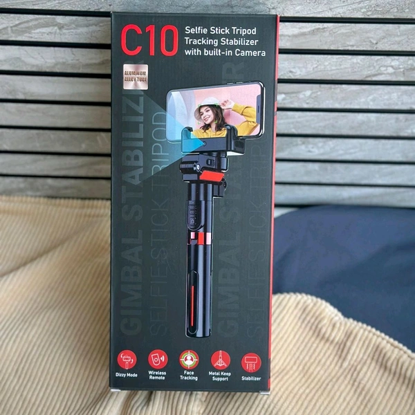 C10 Selfie Stick Tripod with Auto Face Tracking