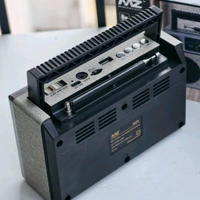 Retro Cassette Style Bluetooth Speaker S668 – Vintage Boombox Design Wireless Speaker with FM, USB, TF Card & AUX