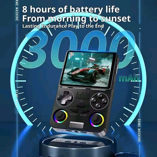J36 Ultra Handheld Gaming Console | Retro Portable Game Player | Online Multiplayer Support With RGB Light