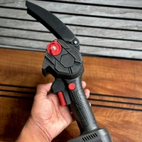 Cordless Mini Chainsaw 48VF with Dual Batteries – Portable Electric Pruning Saw for Wood Cutting & Garden Trimming