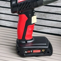 Multifunctional 4-in-1 Cordless Car Vacuum Cleaner with Air Compressor & LED Flashlight