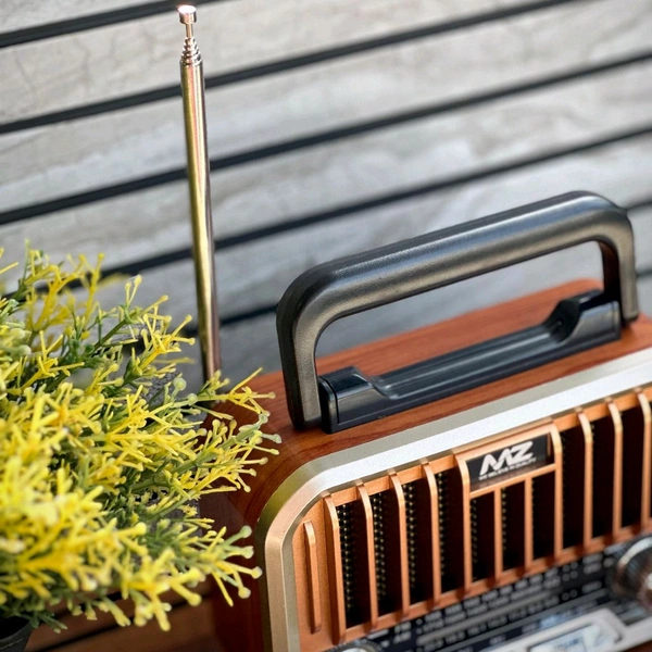 MZ S666 Retro Radio Speaker – AM/FM/SW Multi-Band Wireless Speaker