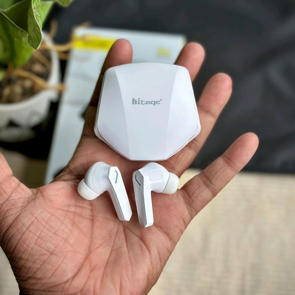 TWS True Wireless Stereo Headset, Ear Buds For IPhone/Android/iOS, Touch Contro With Charging Case, Wireless Earphones With Charging Case - White