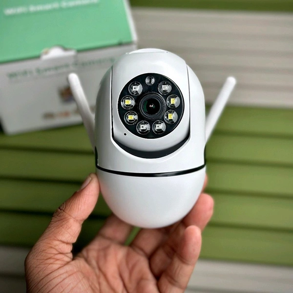 WiFi Smart Security Camera – 360° Wireless Surveillance Camera