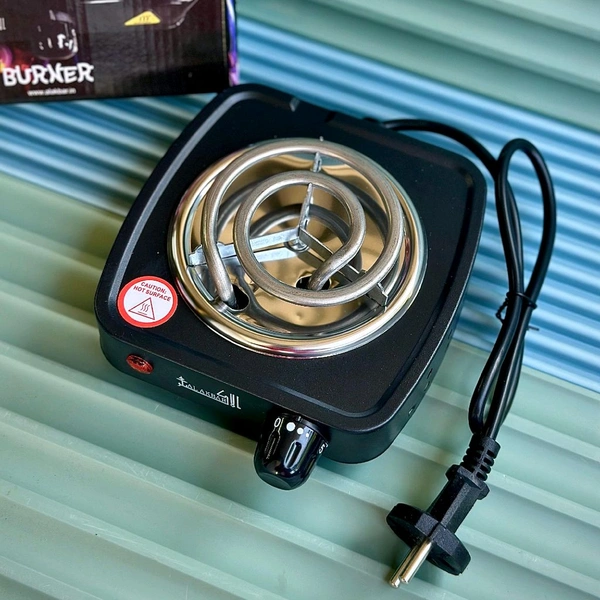 Al Akbar Electric Coal Burner for Bakhoor & Incense | Adjustable Temperature Charcoal Heater for Oud & Aromatherapy