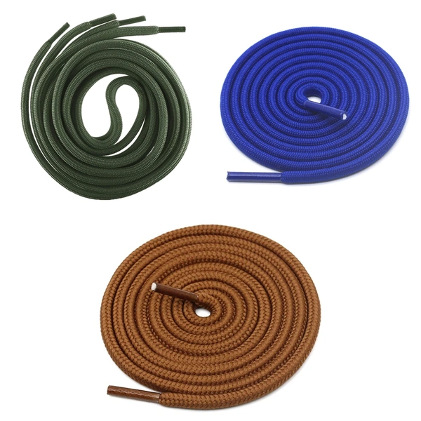 GRAH SANGRAH® 3 Pair (1 Pair Per Single Color) Unisex Shoes Laces For Sport, Running Casual Gym Shoelaces