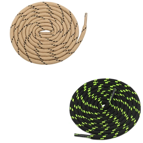 GRAH SANGRAH® (2 Pair) (1 Pair Per Single Color) Shoes Laces Athletic Shoelaces For Sport/Running Shoes Shoe Strings