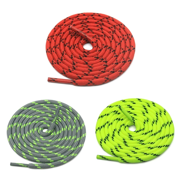 GRAH SANGRAH® (3 Pair) (1 Pair Per Single Color) Shoes Laces Athletic Shoelaces For Sport/Running Shoes Shoe Strings