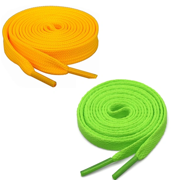 GRAH SANGRAH® (2 Pair) Flat Shoe Lace For Running, Sport Or Gym Shoelace