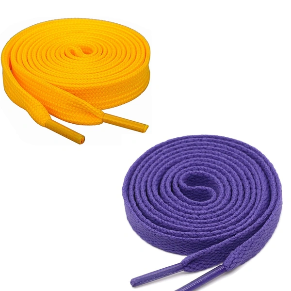 GRAH SANGRAH® (2 Pair) Flat Shoe Lace For Running, Sport Or Gym Shoelace