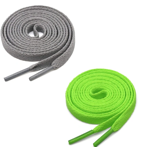 GRAH SANGRAH® (2 Pair) Flat Shoe Lace For Running, Sport Or Gym Shoelace