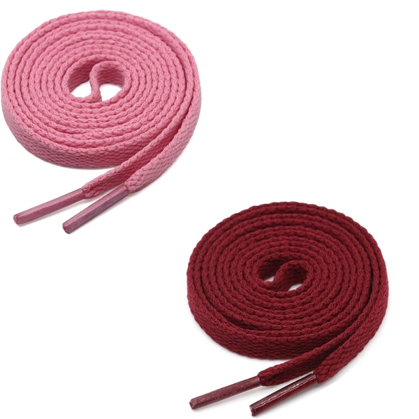 GRAH SANGRAH® (2 Pair) Flat Shoe Lace For Running, Sport Or Gym Shoelace