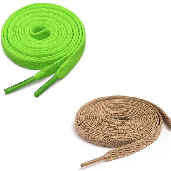 GRAH SANGRAH® (2 Pair) Flat Shoe Lace For Running, Sport Or Gym Shoelace
