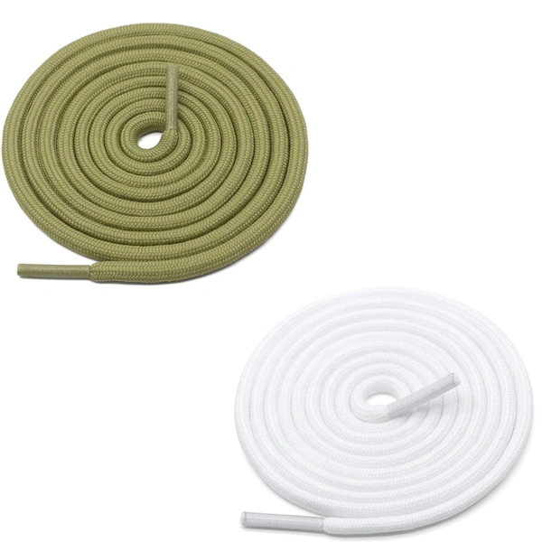 GRAH SANGRAH® 2 Pair (1 Pair Per Single Color) Unisex Shoes Laces For Sport, Running Casual Gym Shoelaces