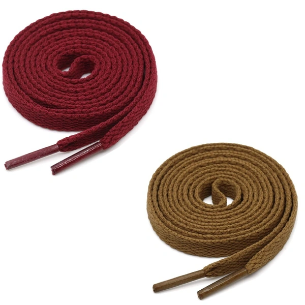 GRAH SANGRAH® (2 Pair) Flat Shoe Lace For Running, Sport Or Gym Shoelace