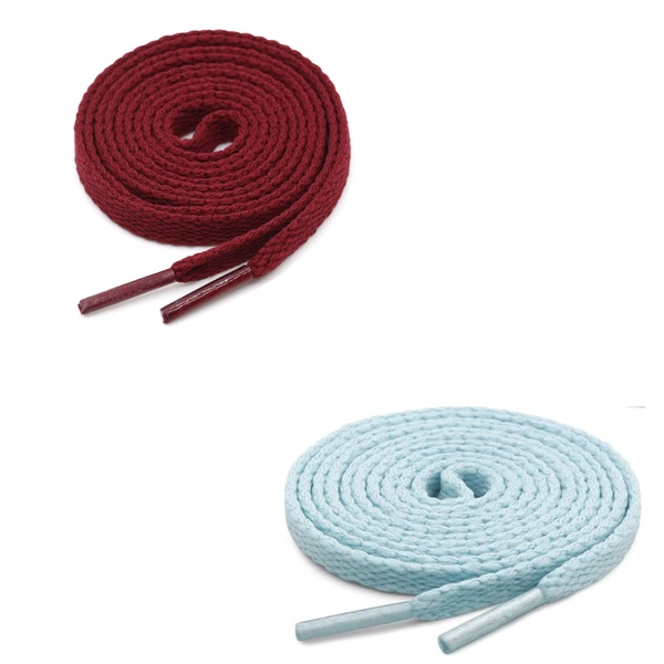 GRAH SANGRAH® (2 Pair) Flat Shoe Lace For Running, Sport Or Gym Shoelace