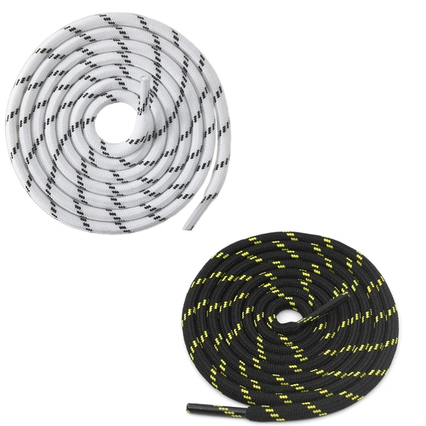 GRAH SANGRAH® (2 Pair) (1 Pair Per Single Color) Shoes Laces Athletic Shoelaces For Sport/Running Shoes Shoe Strings