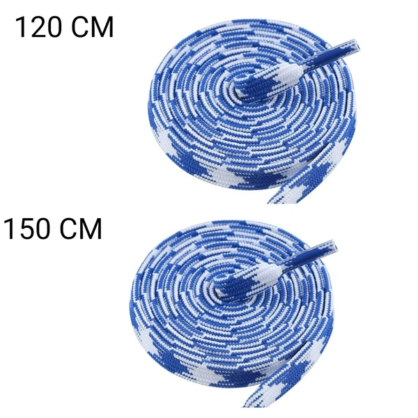 GRAH SANGRAH® 2 Pair | 1 Pair 120 CM | 1 Pair 150 CM| Flat, Sport or Gym Sneaker Shoelace