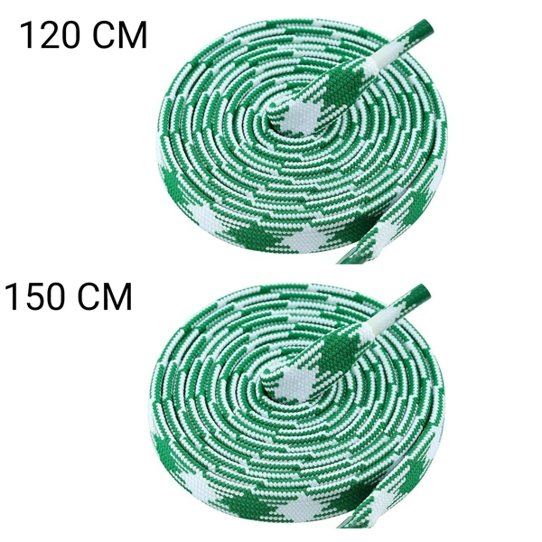 GRAH SANGRAH® 2 Pair | 1 Pair 120 CM | 1 Pair 150 CM| Flat, Sport or Gym Sneaker Shoelace