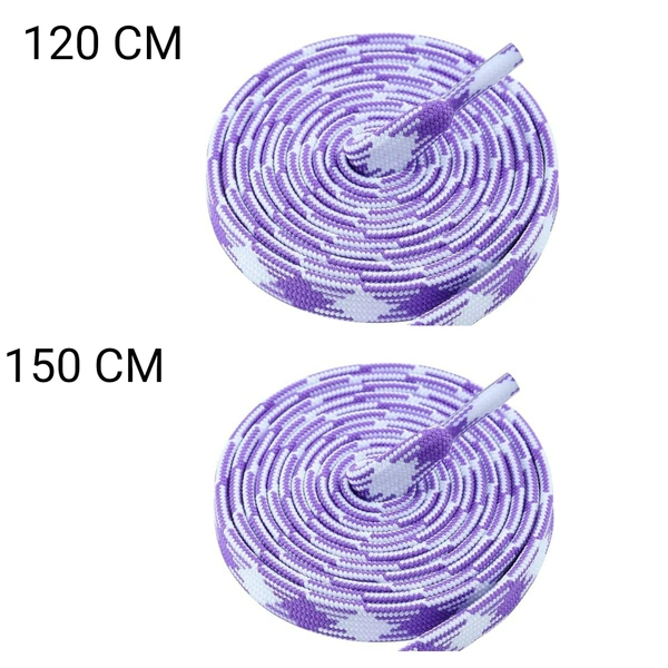 GRAH SANGRAH® 2 Pair | 1 Pair 120 CM | 1 Pair 150 CM| Flat, Sport or Gym Sneaker Shoelace