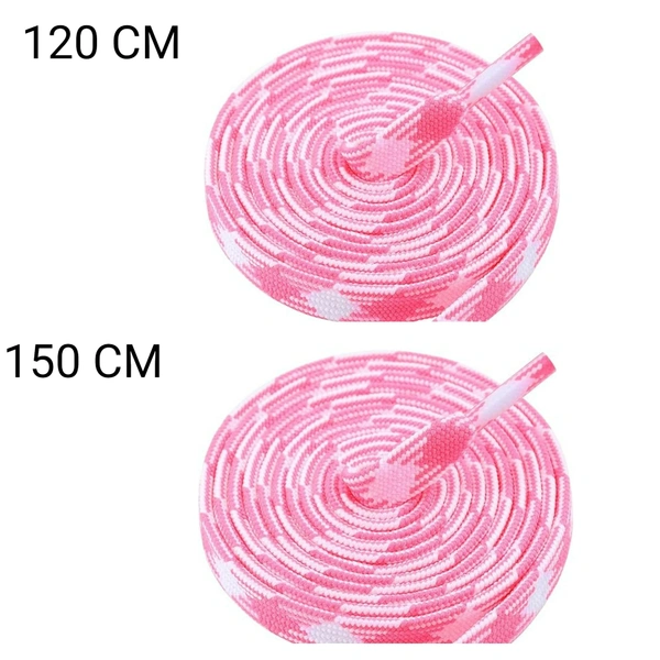 GRAH SANGRAH® 2 Pair | 1 Pair 120 CM | 1 Pair 150 CM| Flat, Sport or Gym Sneaker Shoelace