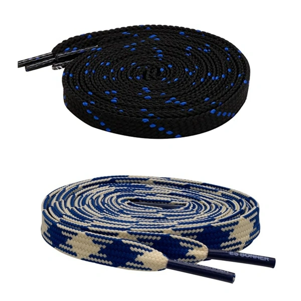 Flat Shoelace | 2 Pair (1 Pair Per Single Color) Unisex Shoelaces for Sport, Running Casual Shoes