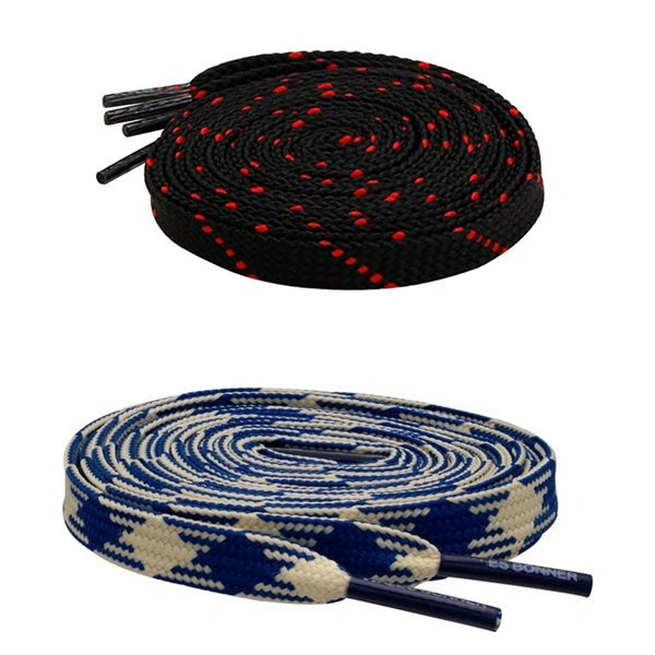 Flat Shoelace | 2 Pair (1 Pair Per Single Color) Unisex Shoelaces for Sport, Running Casual Shoes