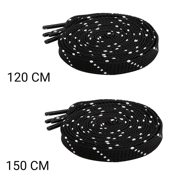 GRAH SANGRAH® 2 Pair | 1 Pair 120 CM | 1 Pair 150 CM| Flat, Sport or Gym Sneaker Shoelace