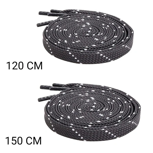 GRAH SANGRAH® 2 Pair | 1 Pair 120 CM | 1 Pair 150 CM| Flat, Sport or Gym Sneaker Shoelace