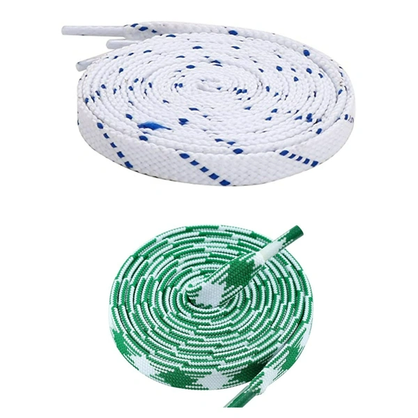 Flat Shoelace | 2 Pair (1 Pair Per Single Color) Unisex Shoelaces for Sport, Running Casual Shoes