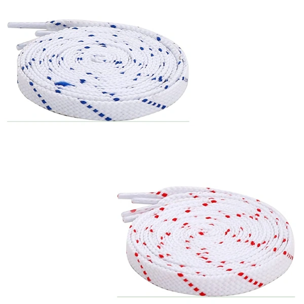 GRAH SANGRAH® 2 Pair (1 Pair Per Single Color) Flat Unisex Shoelaces For Casual, Running Sports Shoes Double Color Twil