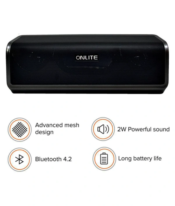 ONLITE DS-105 10 W Bluetooth Speaker (Multicolor, Stereo Channel) - BLACK, COD ,PHONEPAY,GOOGLE PAY,NETBANKING,UPI PAYMENT,DEBIT & CREDIT CARD PAYMENT.