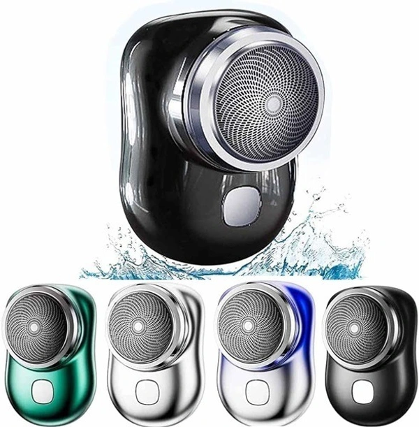 Madcube Mini Electric Shaver Hair Trimmer Portable Shaver USB Rechargeable Shaver For Men, Women  (Multicolor)