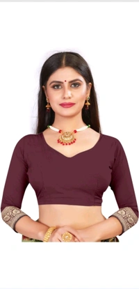 India Gate Shoppershopee Woven Kanjivaram Silk Blend Saree(Maroon) - 5.5M, Red Robin