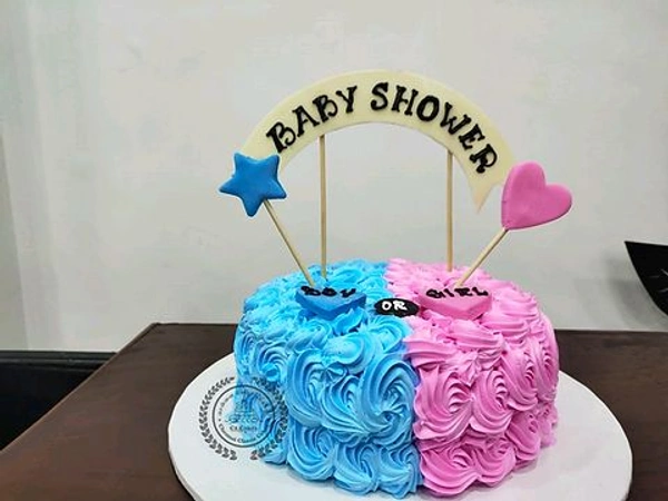 C2C Baby shower cake