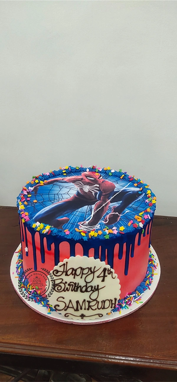 SPIDERMAN MEXICAN DELIGHT CAKE