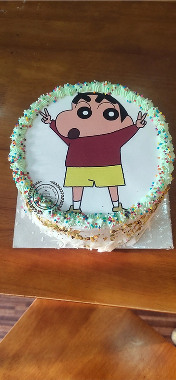 SHIN-CHAN KESAR PISTA CAKE