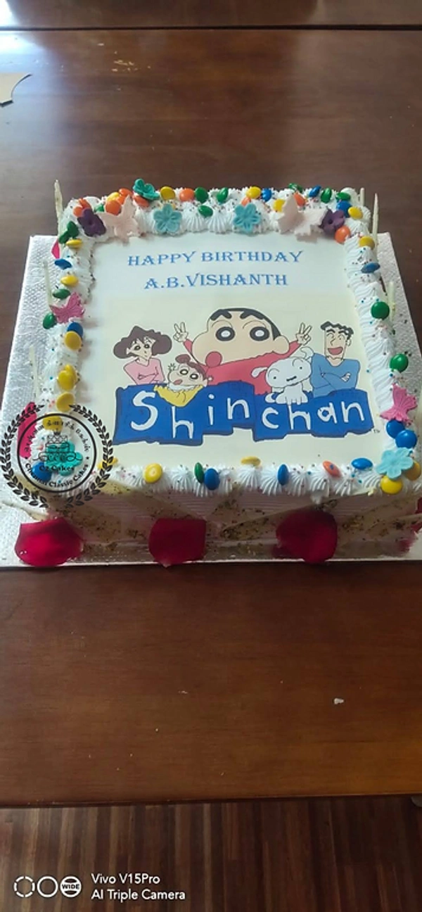 SCHIN-CHAN FAMILY ROSE ALMOND CAKE