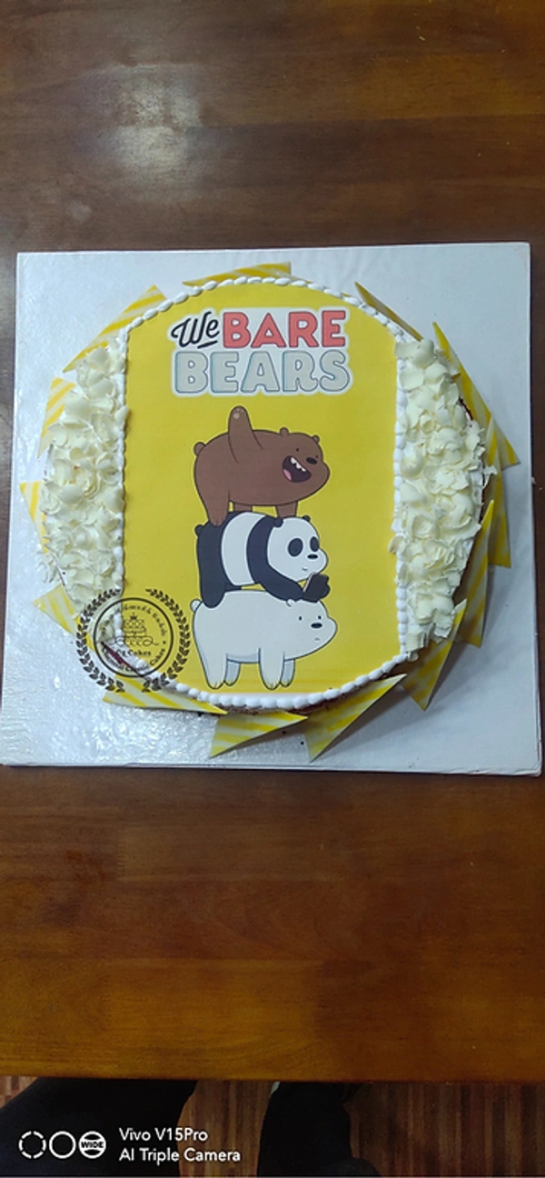 THE BEARS WHITE FOREST CAKE