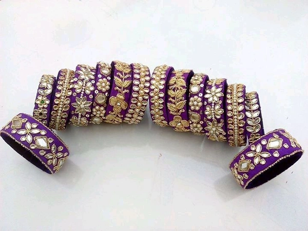 Aadhvik Arts And Crafts Maggam Embroidery Bride Set - Seance, 2.2 Sizes 2.4 Sizes 2.6 Sizes