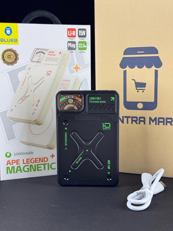 10000 Mah Blueo Ape Legend+ MagSafe Wireless Power Bank